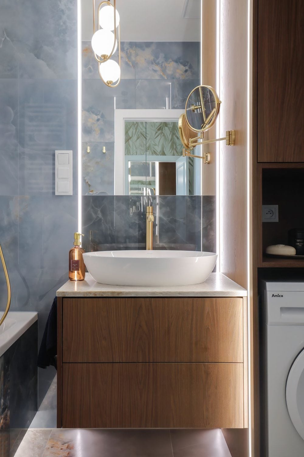 Ванная комната с раковиной