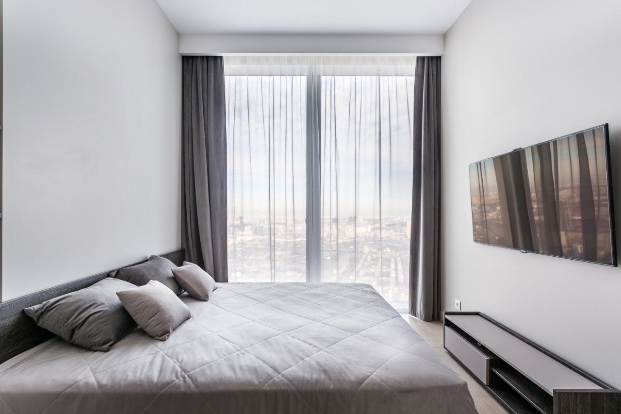 Спальня в минималистичном стиле