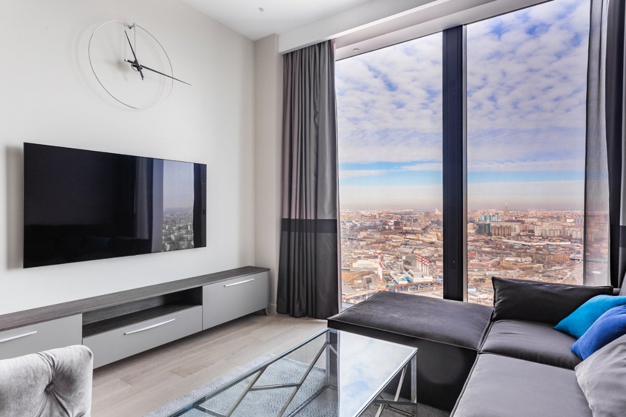 Кухня-гостиная в ЖК «Neva Towers»