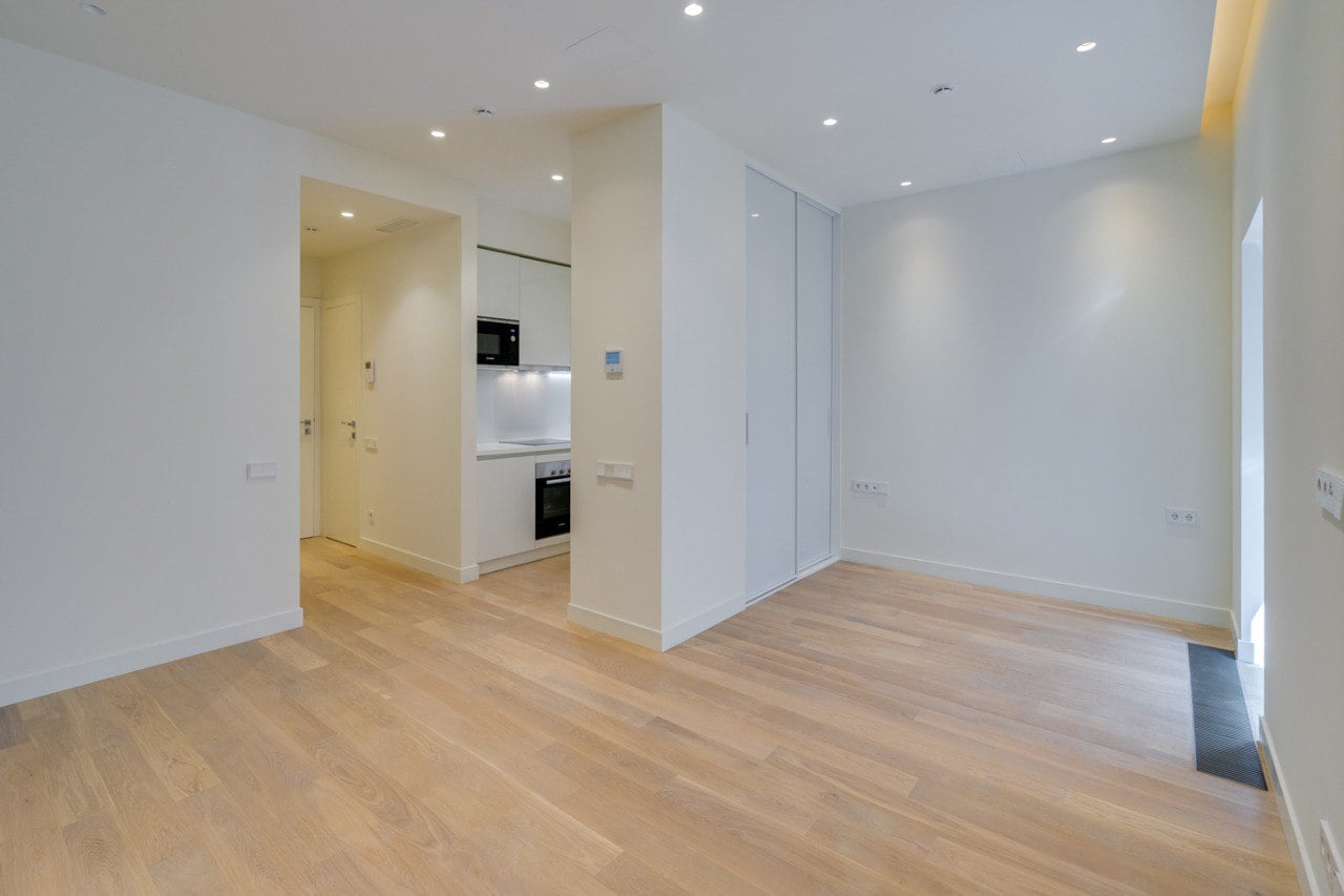 Общий вид студии в ЖК «Остров»