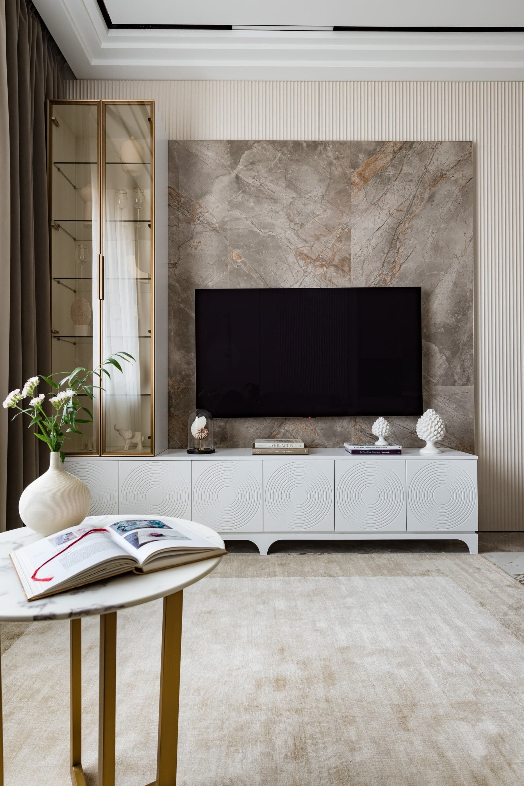 Гостиная с ТВ-зоной